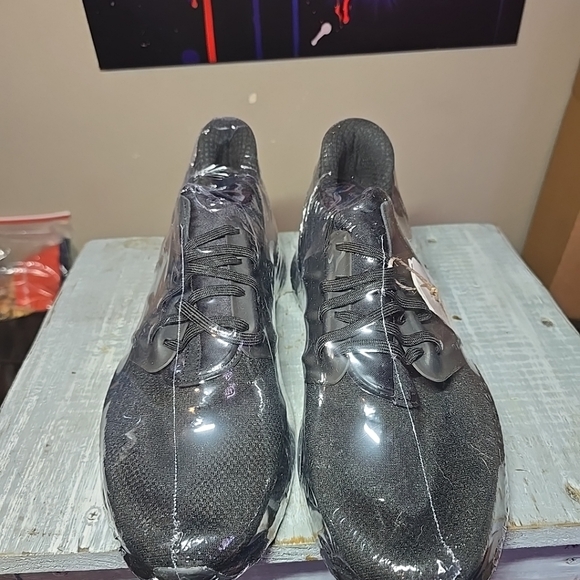 Adidas Black Athletic Sneakers - Picture 2 of 4